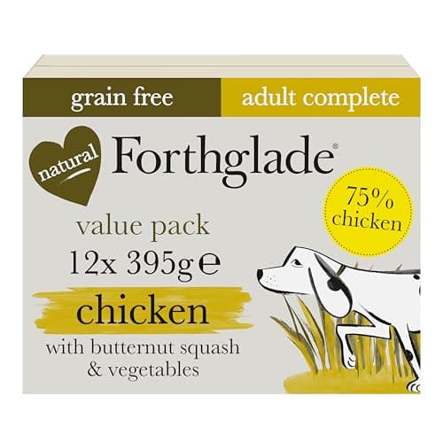 Forthglade Complete Chicken with Vegetables Wet Dog Food, 12 × 395g