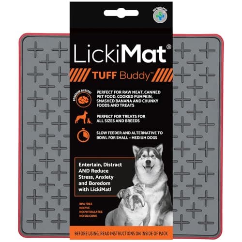 LickiMat Tuff Buddy — Red