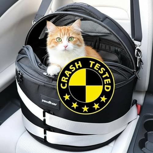 PawsInCar Ultimate Car Travel Pet Carrier CTCS1